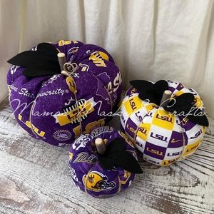 LSU College Football Inspired Pumpkin Set 🏈